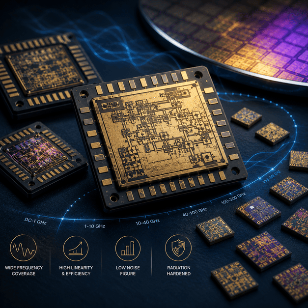 MMIC design and fabrication