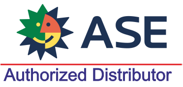 Advanced Semiconductor Engineering (ASE) logo